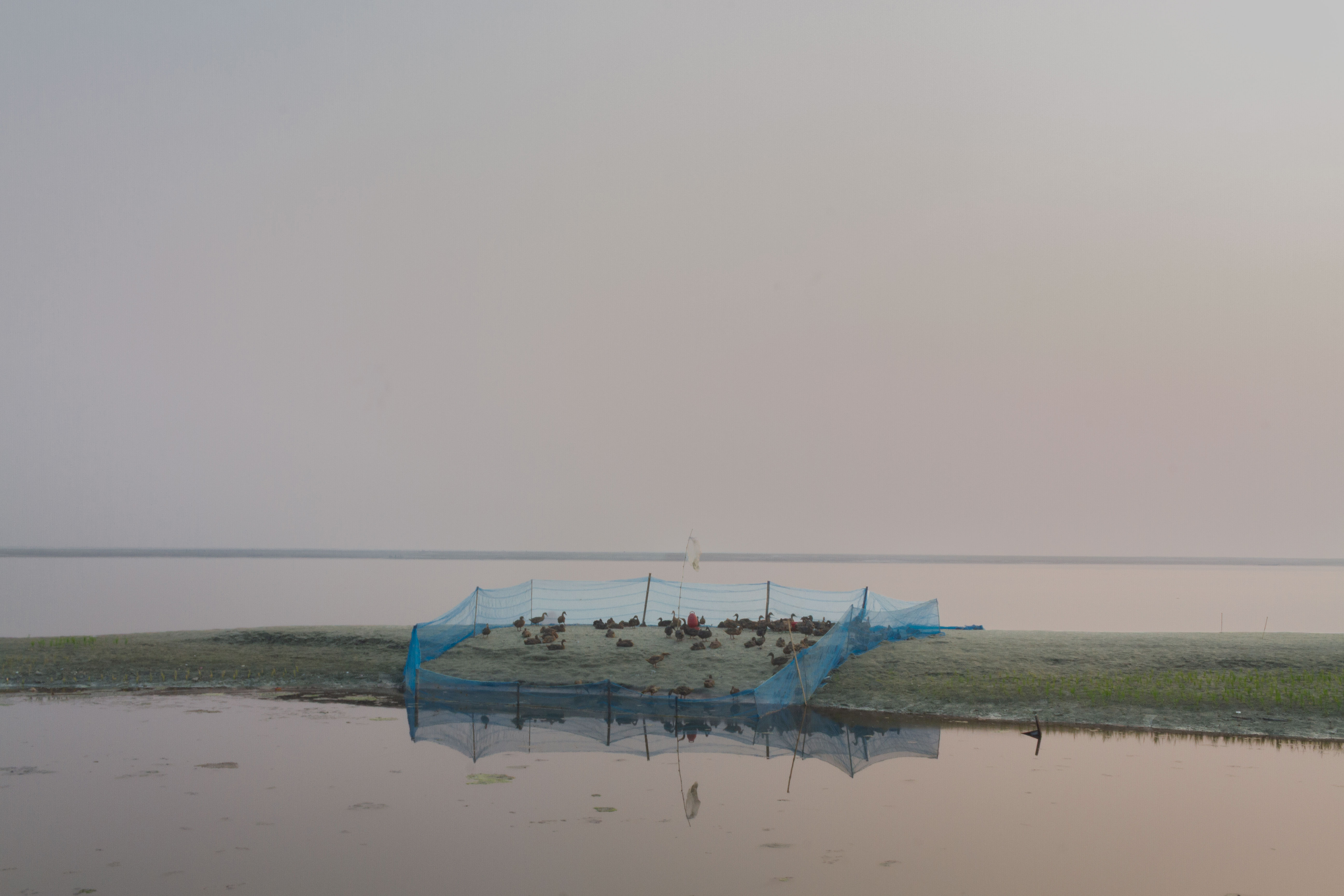 The emptiness echoes the silence of displacement and history, reminding me of the floating remnants of a past that refuses to fade.